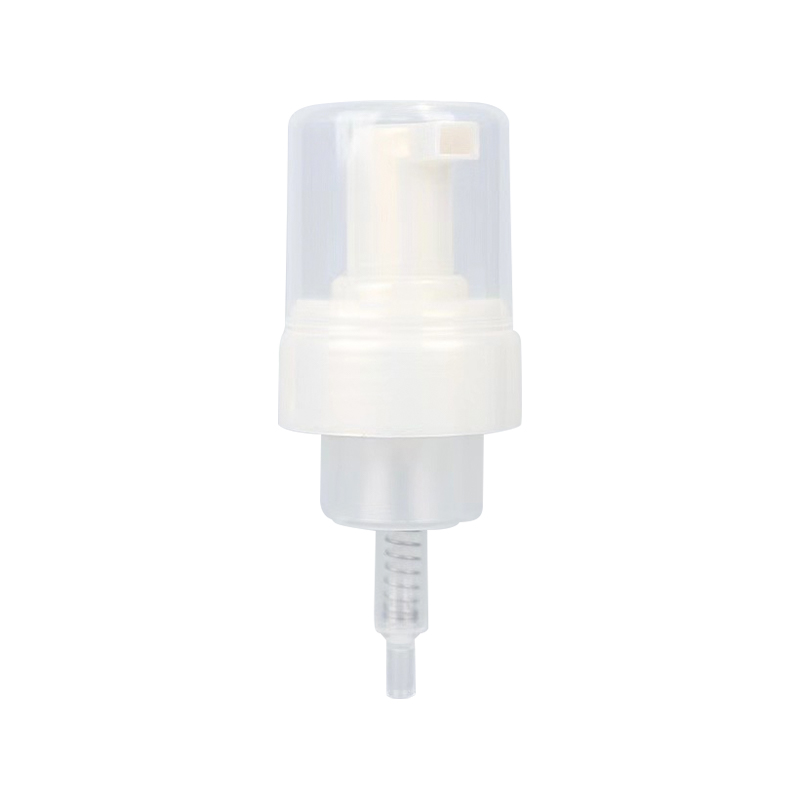 Pompe de distributeur en mousse blanche